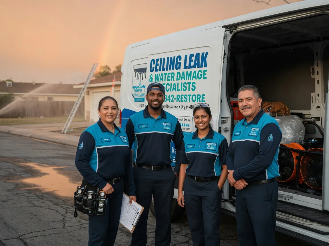 Ceiling Leak Cleanup company in Coats, NC