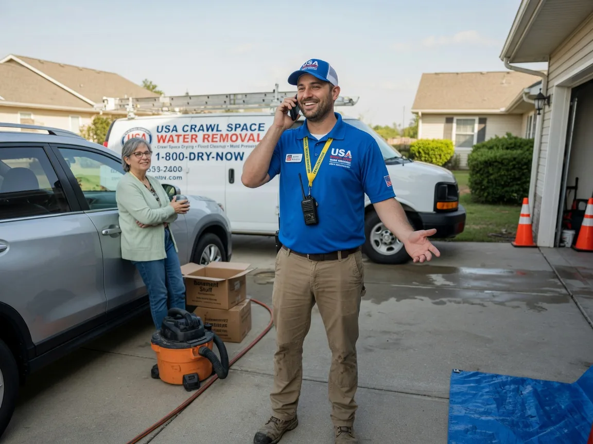 Crawl Space Water Removal Coats, NC FAQs